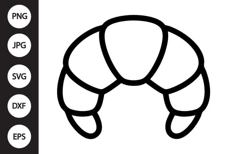 Croissant Clipart Image 2
