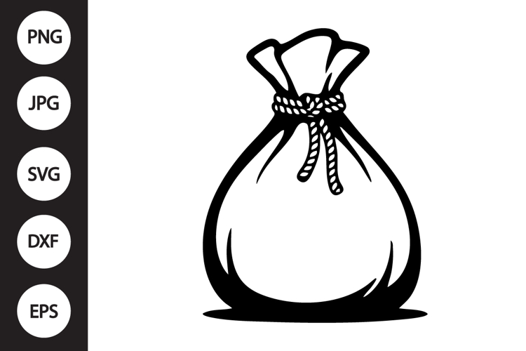 Burlap Sack Bag SVG