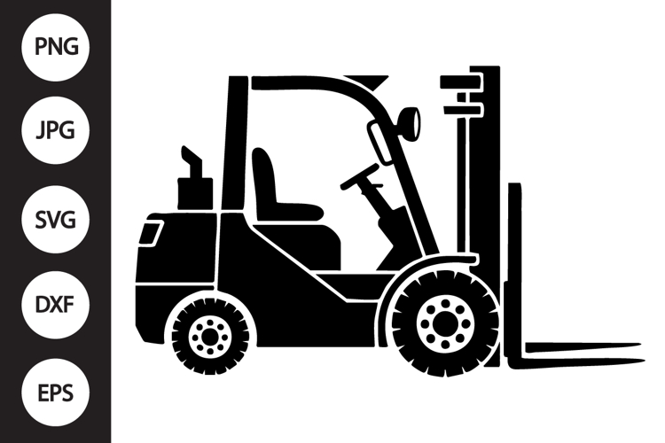 Forklift Clipart Image 3