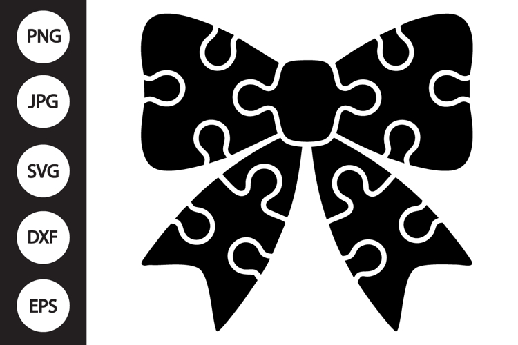 Puzzle Bow SVG