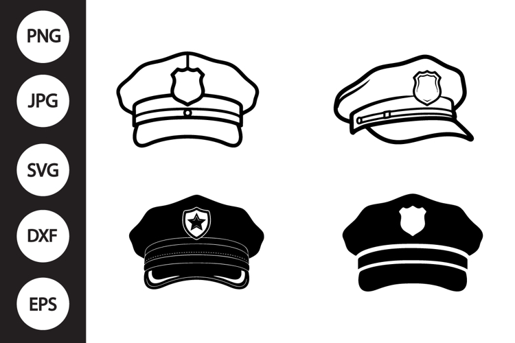 Hat Silhouette Image 7