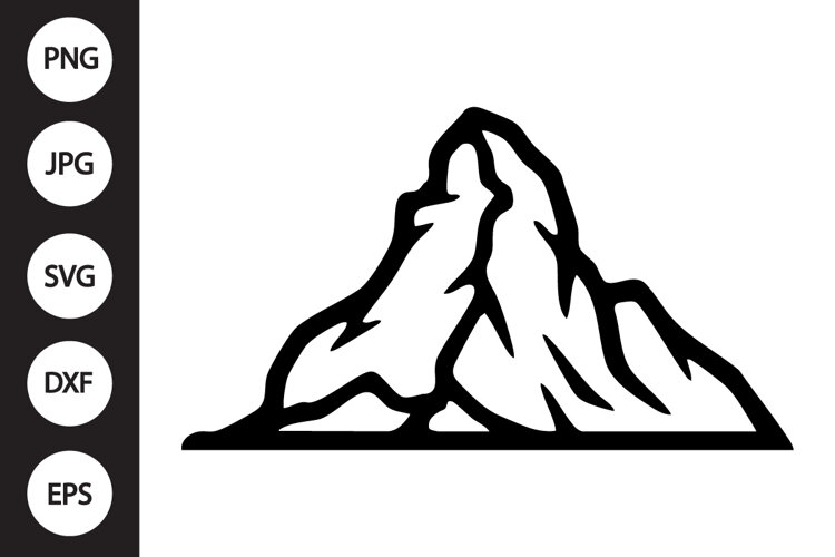 Swiss Matterhorn SVG example image 1