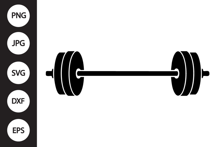 Barbell Silhouette Image 2