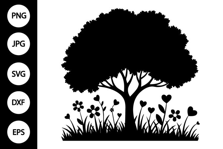 Tree Silhouette Image 8