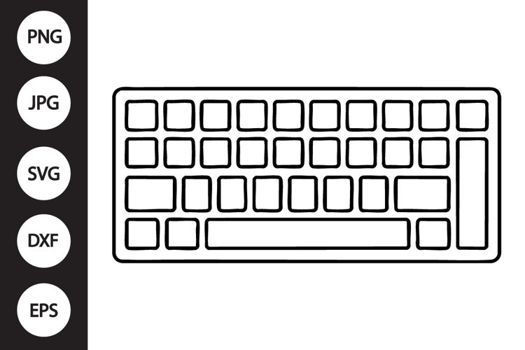Keyboard SVG example image 1