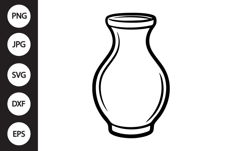 Pottery Vase SVG