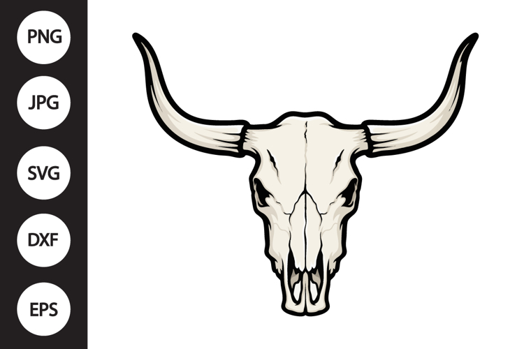 Cow Skull SVGs Image 5