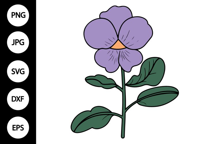 Violet Clipart Image 15