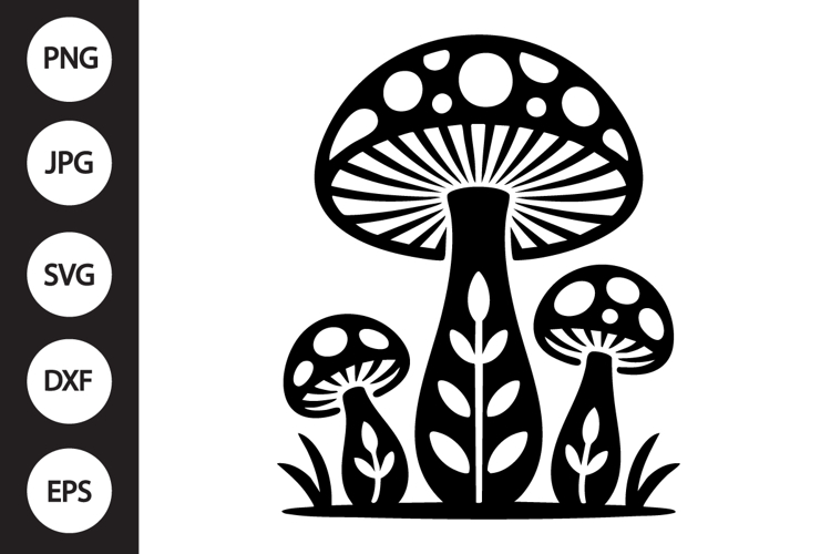 Mushroom Svg Image 11