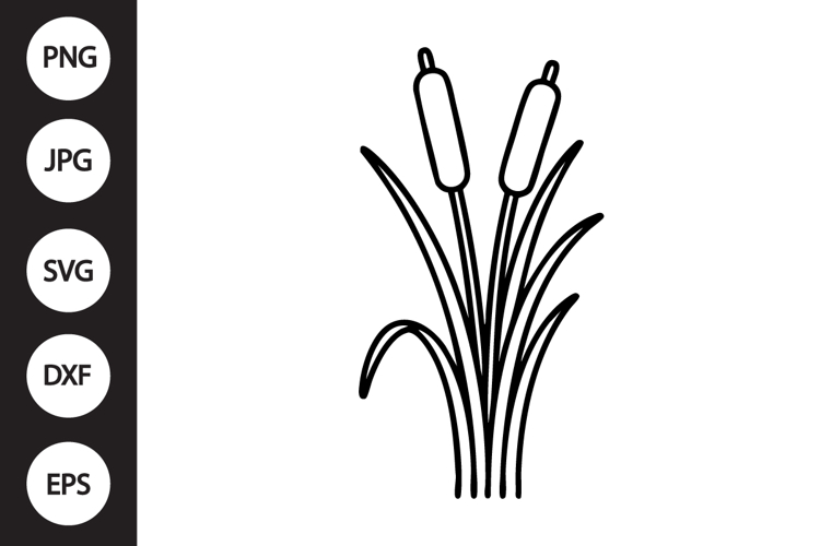 Cattail SVG