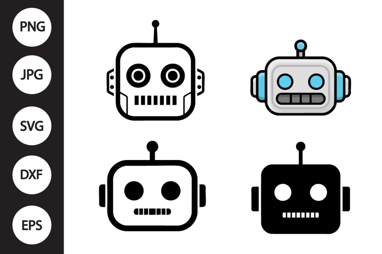 Robot Silhouette Image 4