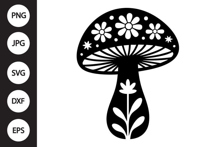 Mushroom Svg Image 13