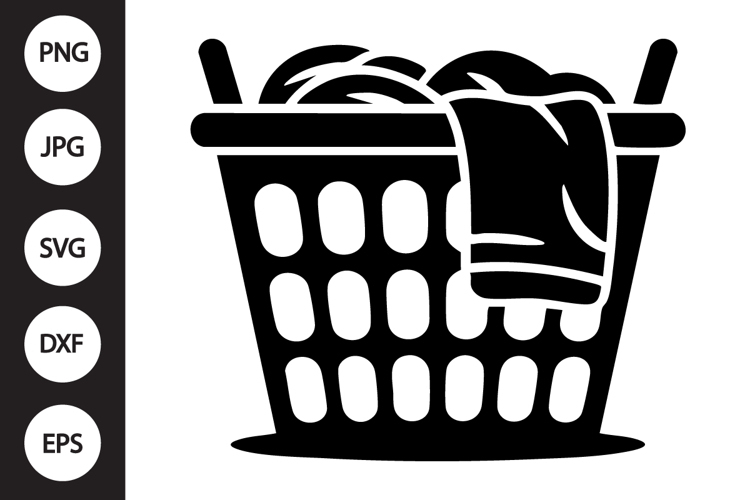Laundry Basket Clipart Image 16