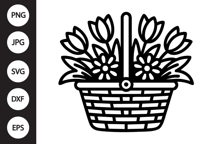 Flower Silhouette Image 6