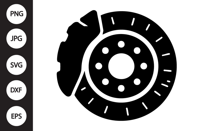 Brake Disc Caliper SVG