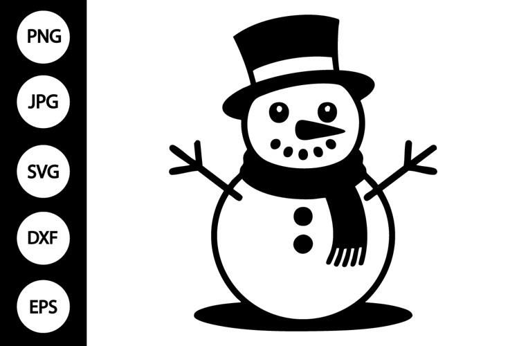 Cricut Snowman Svg Image 18