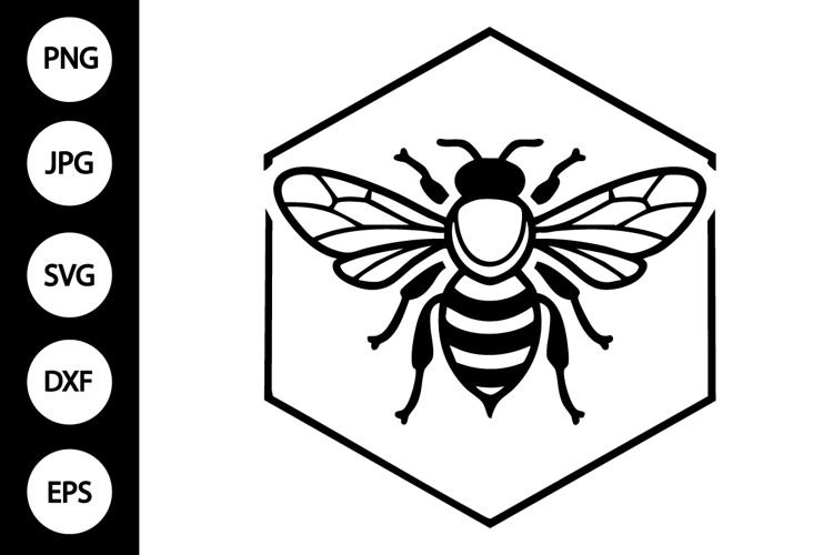 Honey Bee Silhouette Image 9