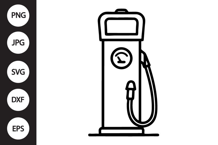 Gas Pump Clipart Image 17