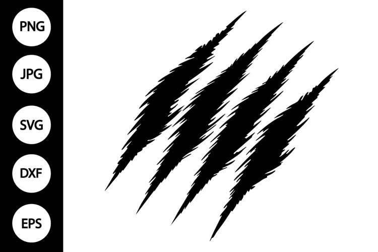 Claw Mark SVG example image 1