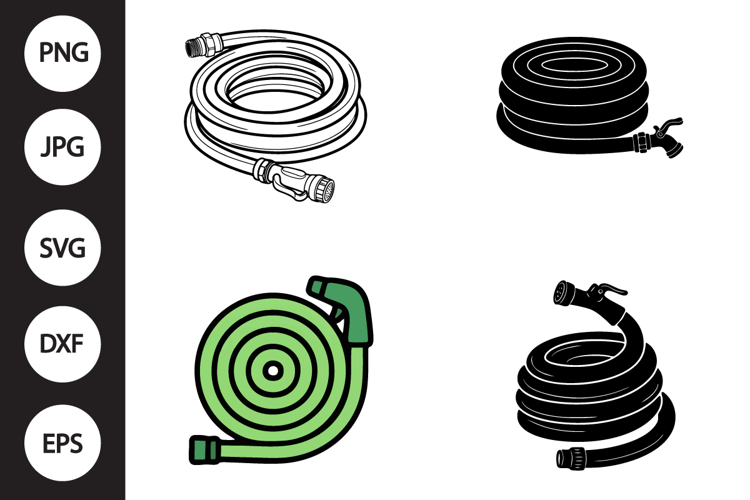 Garden Hose SVG, Garden Hose Clipart