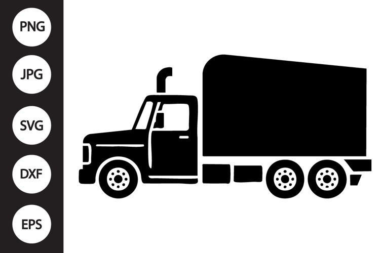 Silhouette truck svgs Image 6