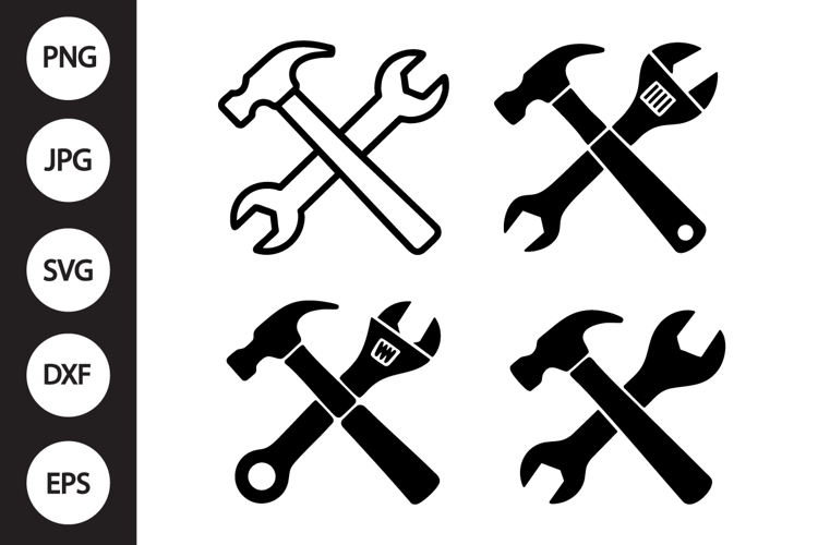 Wrench Clipart Image 3