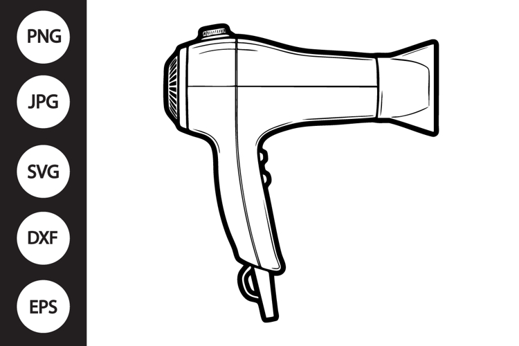 Hair Dryer Clipart Image 4