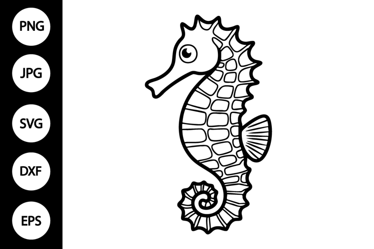 Seahorse Clipart Image 2