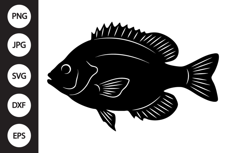 Bluegill Panfish SVG