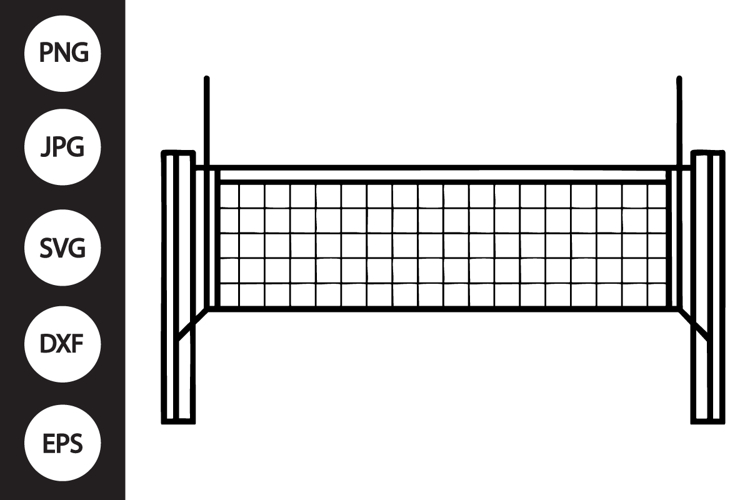 Volleyball Net SVGs Image 5