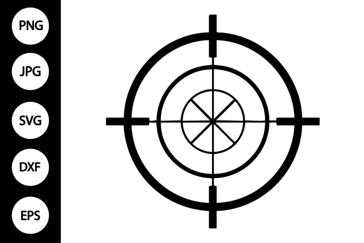 Crosshair Clipart Image 6