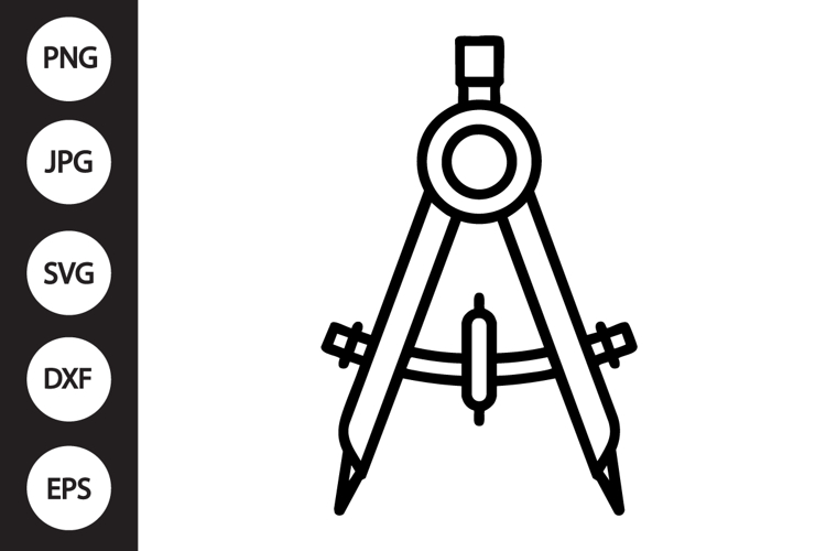 School Compass SVG
