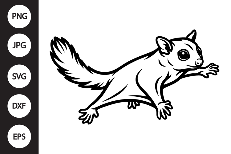 Sugar Glider SVG