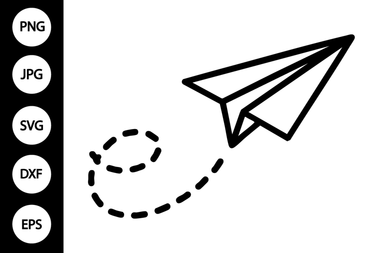 Airplane Outline SVGs Image 4