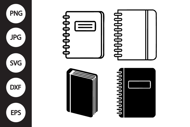 Notebook SVG, Notebook Clipart