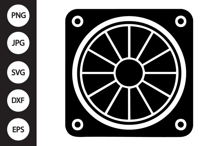 Exhaust Fan SVG example image 1