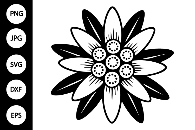 Flower Silhouette Image 11