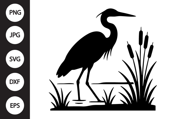 Heron Clipart Image 20