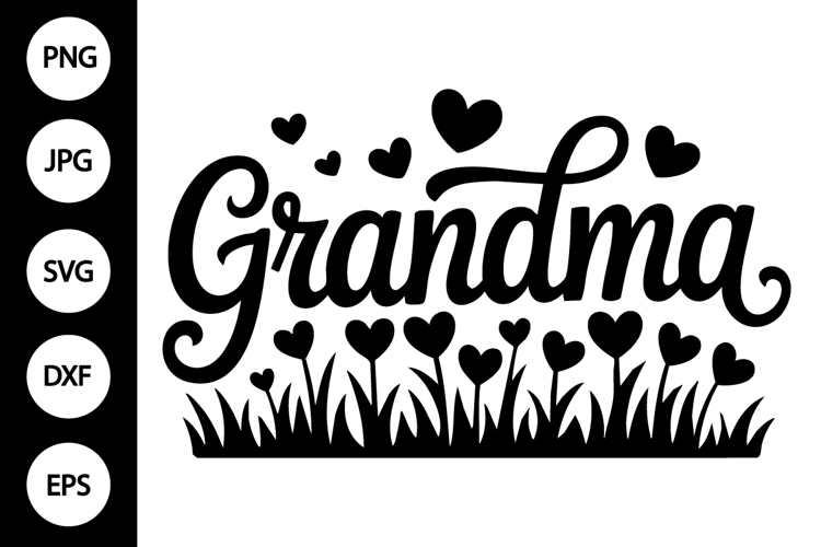Grandma Silhouette Image 8