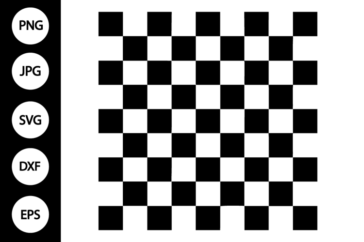 Checkerboard SVG, Checkered Pattern SVG