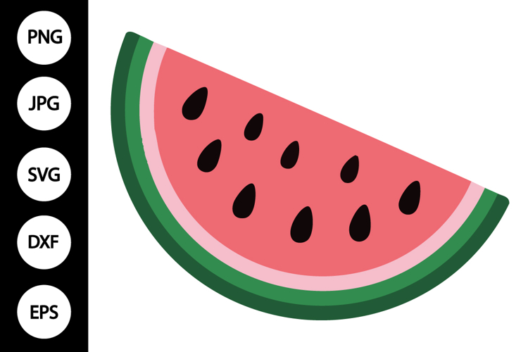 Watermelon Slice Clipart Image 7