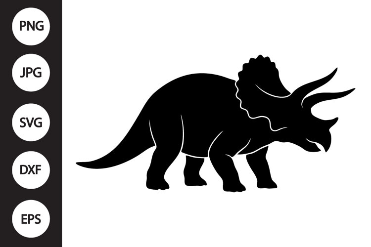Triceratops SVG example image 1