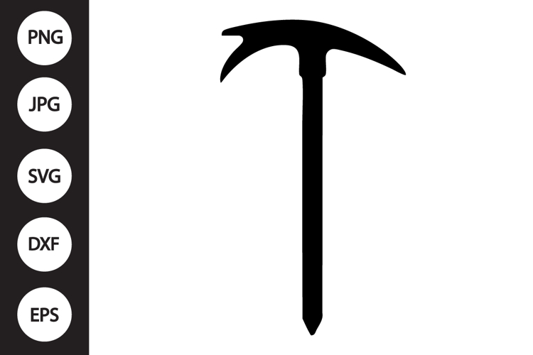 Ice Axe SVG example image 1