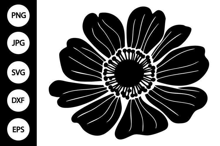 Flower Silhouette Image 6