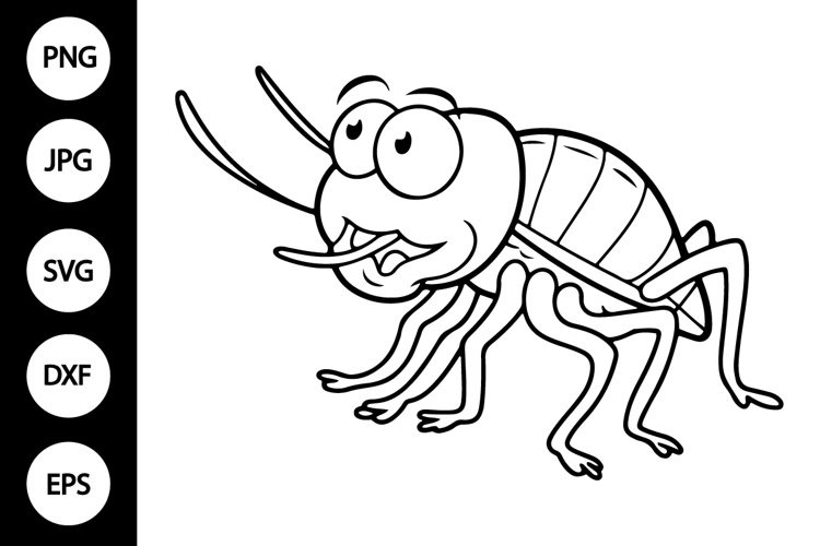 Outline Lice SVG, Coloring Page