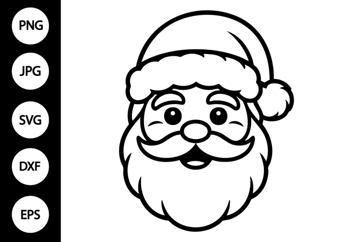 Santa Silhouettes Image 15