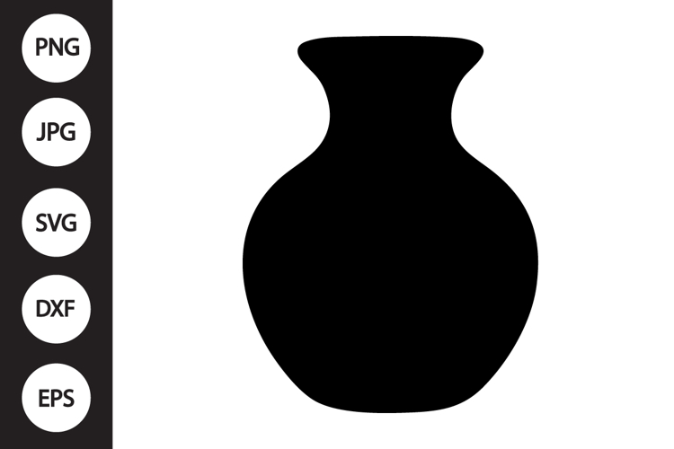 Pottery Vase SVG