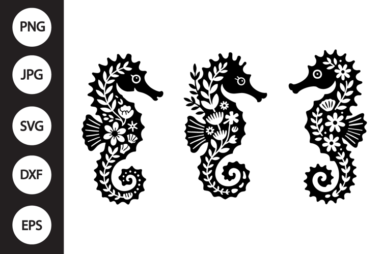 Seahorse Coloring Page Image 9