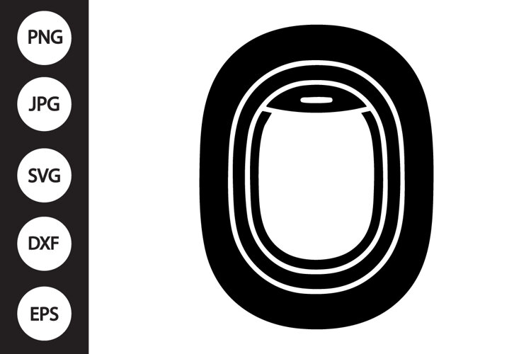 Airplane Window SVG example image 1