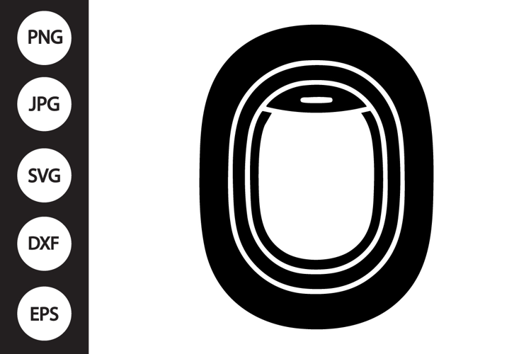 Airplane Window SVG
